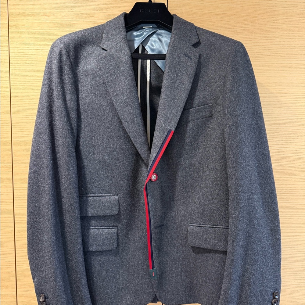 Gucci Gray Men's Blazer
